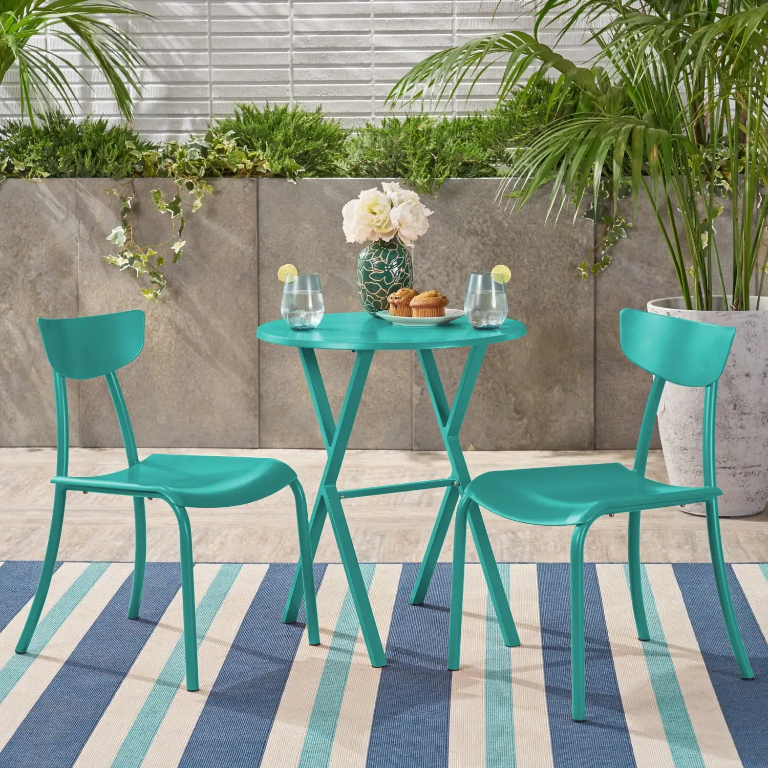 1. Elegant and Stylish TARO BISTRO SET - Perfect for Outdoor Dining and Entertaining Events 2. Luxurious TARO BISTRO SET - Transform Your Patio into a Sophisticated Oasis 3. Contemporar