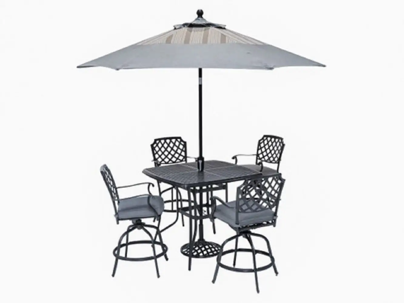 Agio Madison 5 Piece Bar Counter Height Outdoor Set