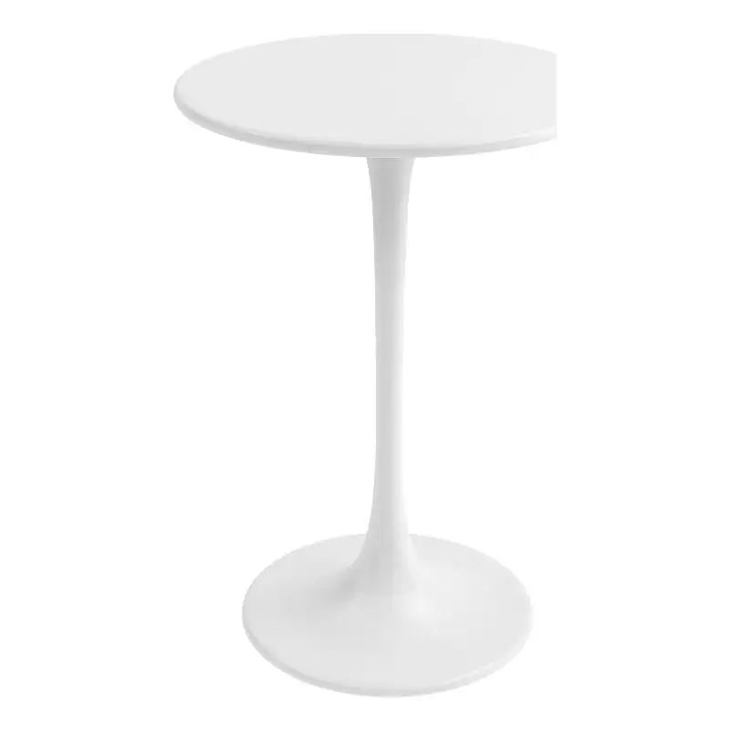 Afuera Living 24 Counter Height Bistro Table in White Indoor/Outdoor