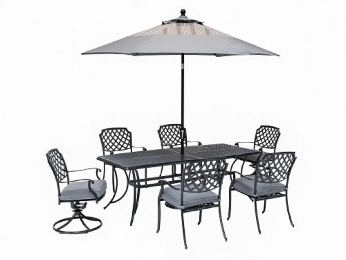 Agio Madison 7 Piece Outdoor Dining Set