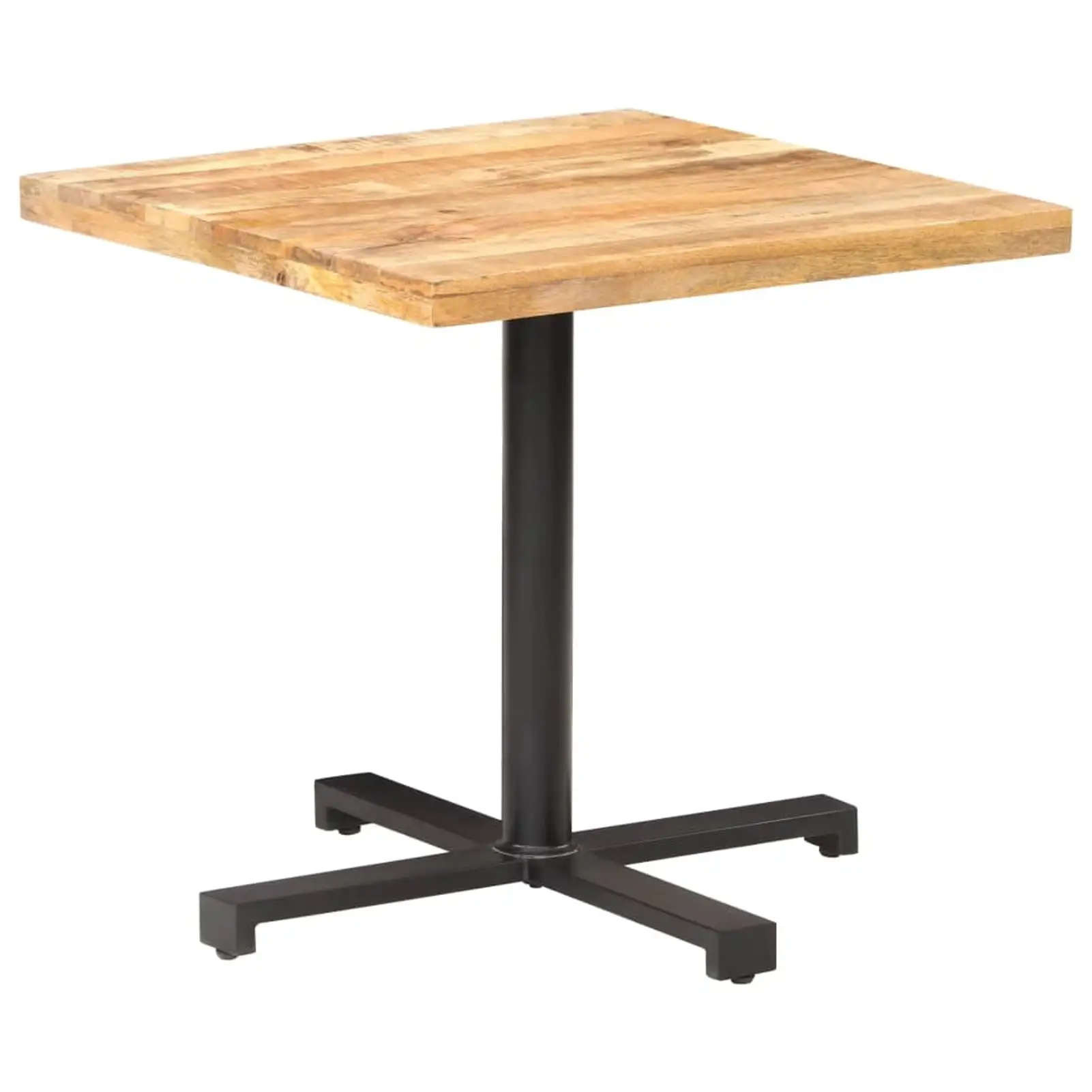 Aibecy Bistro Table 31.5x31.5x29.5 Rough Mango Wood