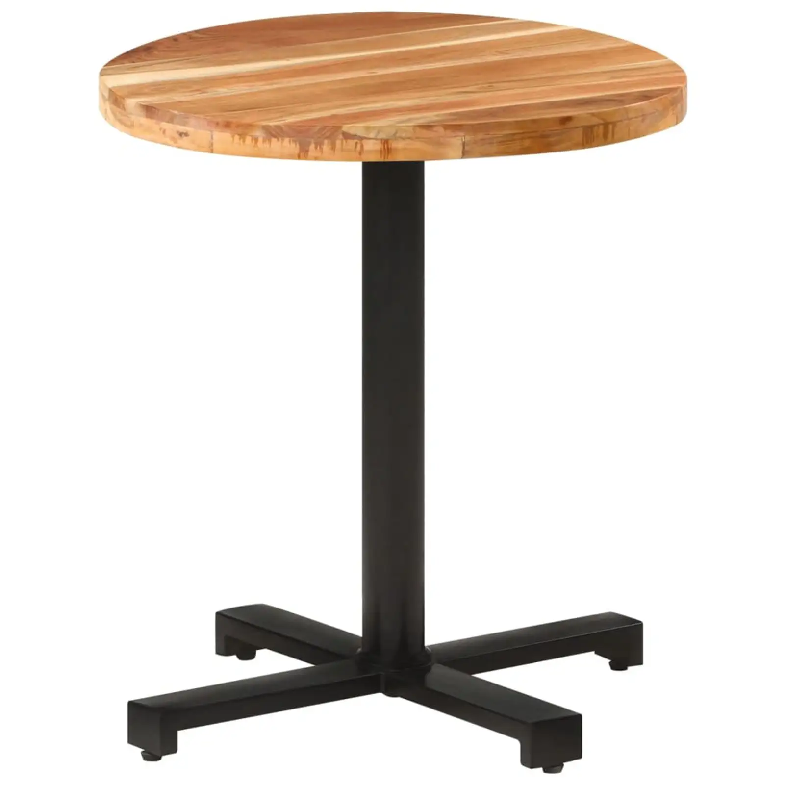 Aibecy Bistro Table Round ?27.6x29.5 Solid Acacia Wood