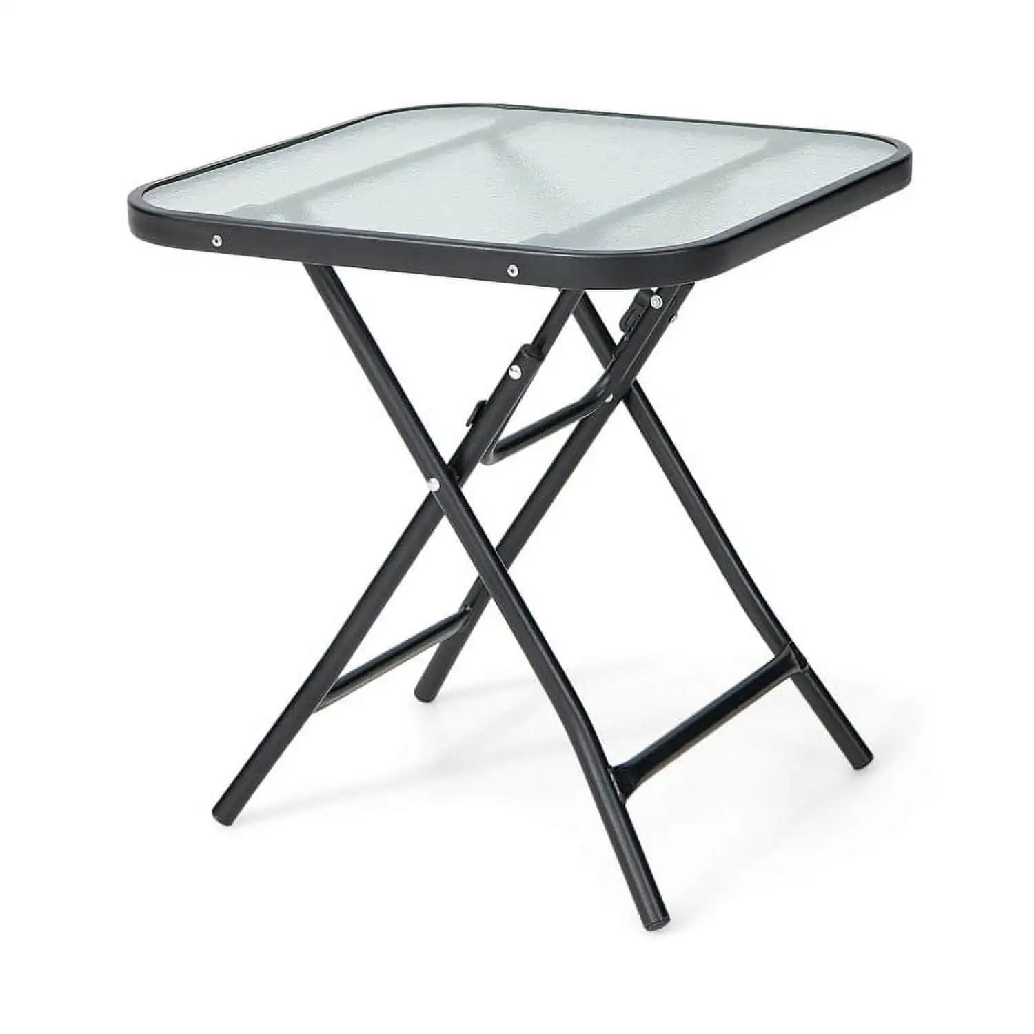 Aimee Lii 18 Square Patio Bistro Table with Rustproof Frame. Outdoor Patio Furniture