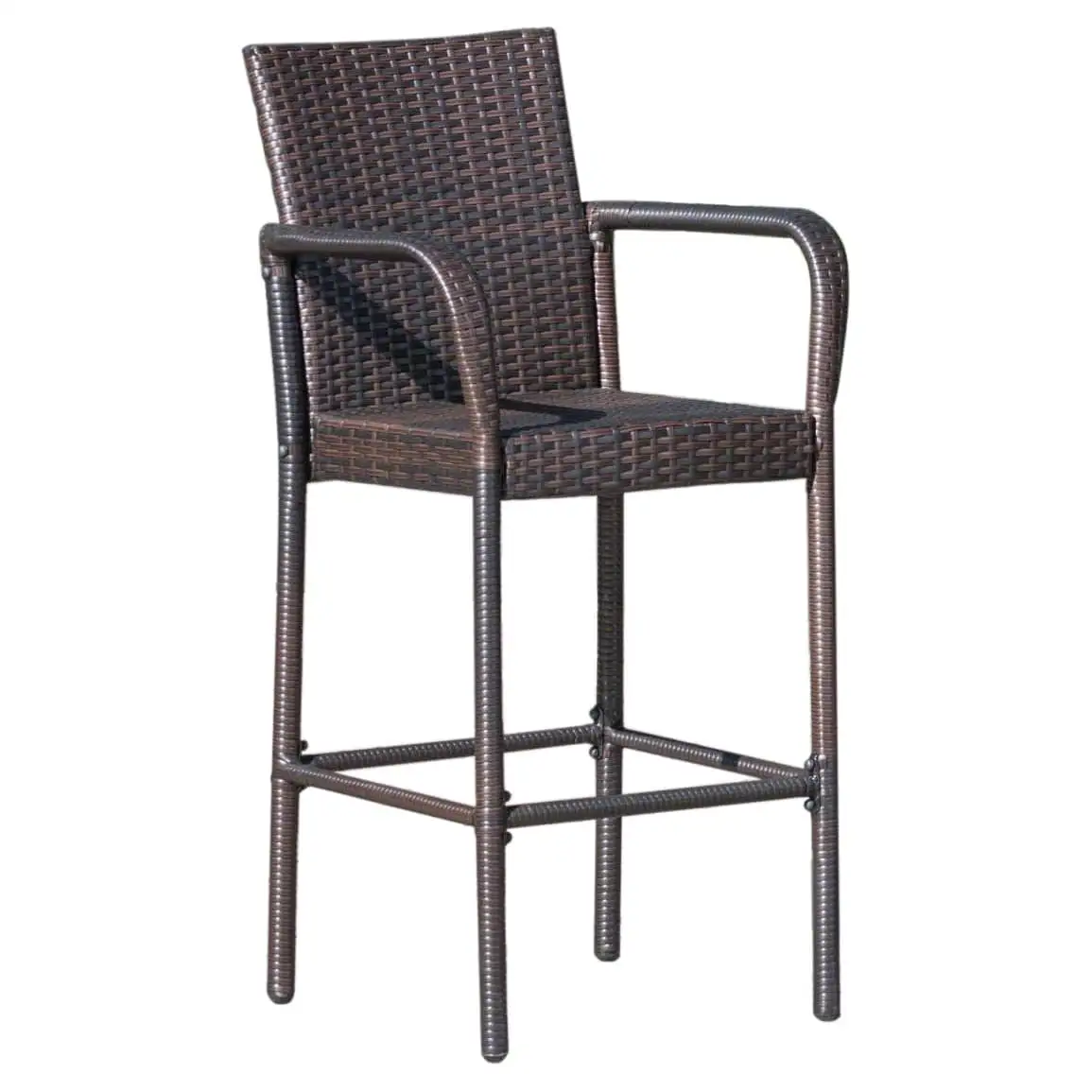 Christopher Knight Home Lala Outdoor 3-piece Wicker 26-inch Square Bar Set by