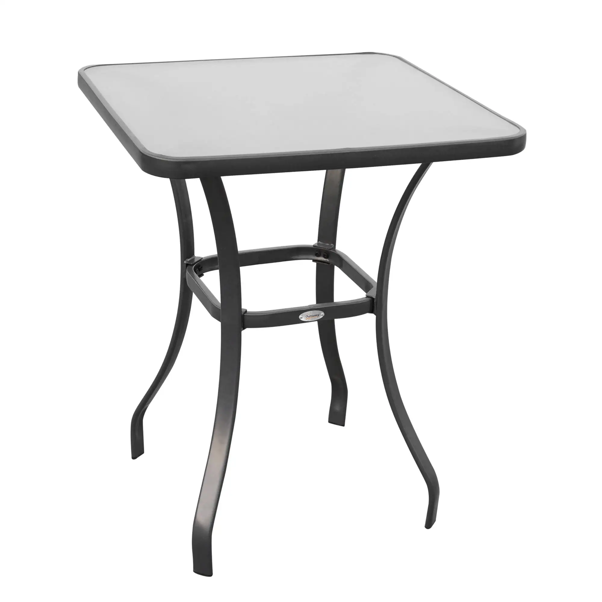 Modern Square Bistro Table - 22.88 - Elevate your outdoor decor effortlessly!