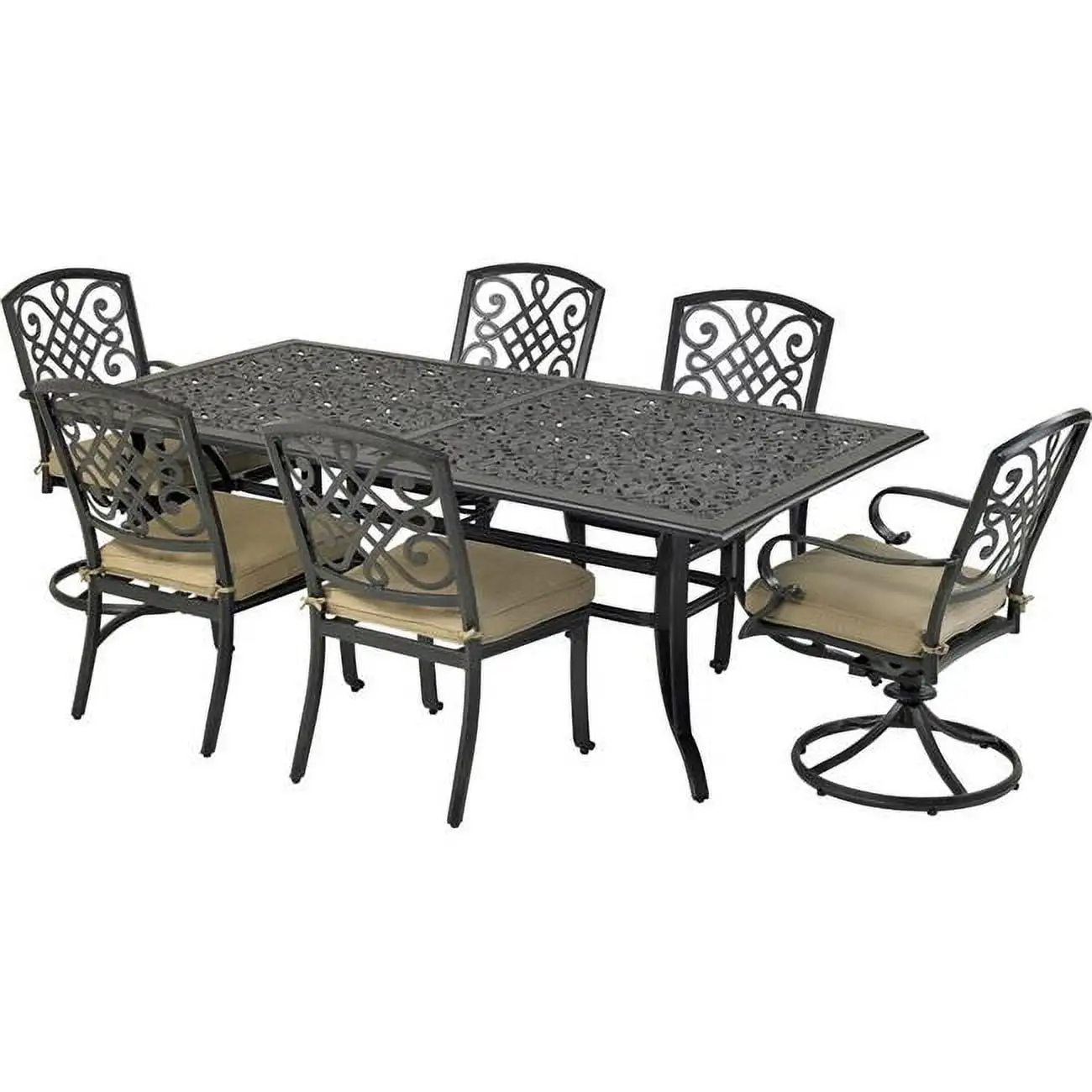 Patio Resort Lifestyles RCDTDY8444-BT1 Bridgetown Dining Set - 7 Piece