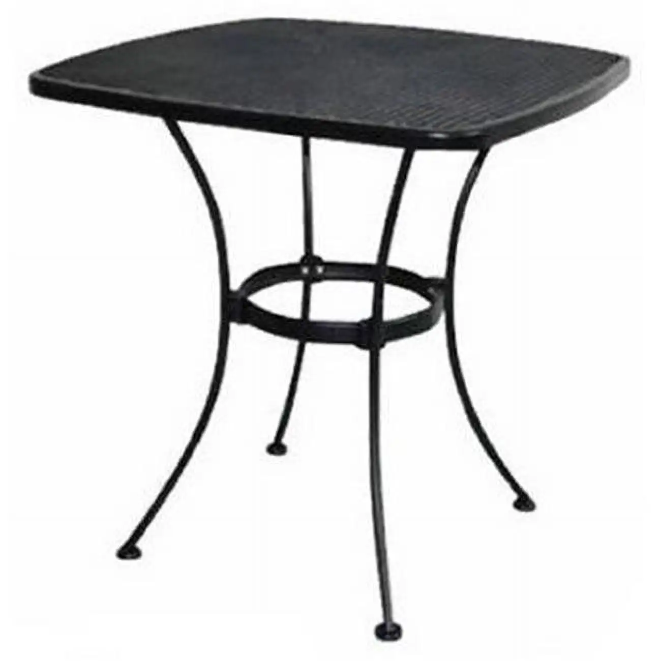 WI-300-T 28 in. Steel Mesh Bistro Table