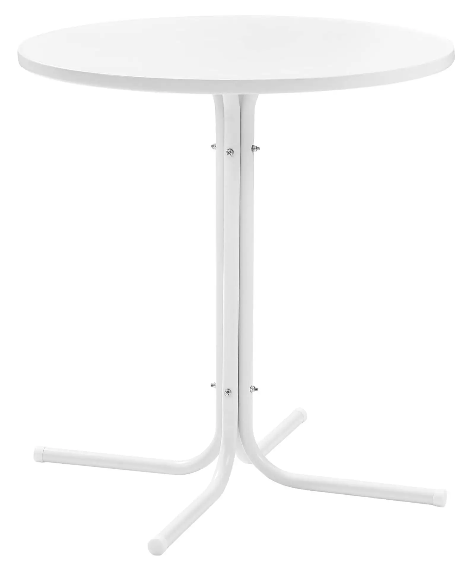 Wension CO1014-WH Griffith Outdoor Metal Bistro Table. White