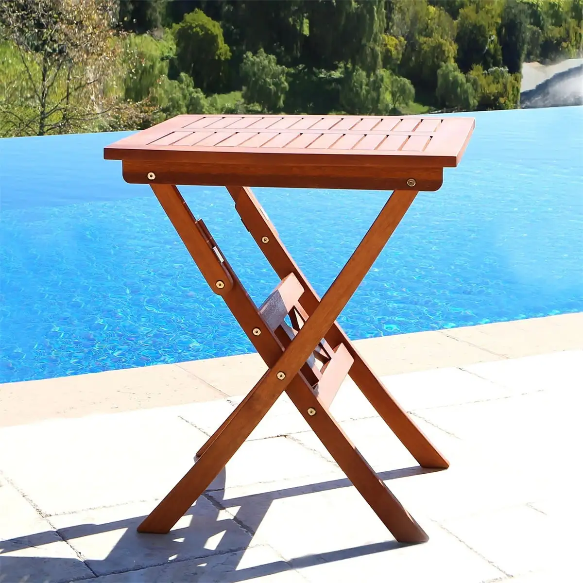 YJTONWIN Outdoor Folding Bistro Table